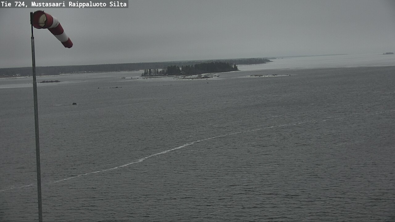 Kelikamerat Kuva Tie 724 Mustasaari, Raippaluoto, silta, Mustasaari, Pohjanmaa