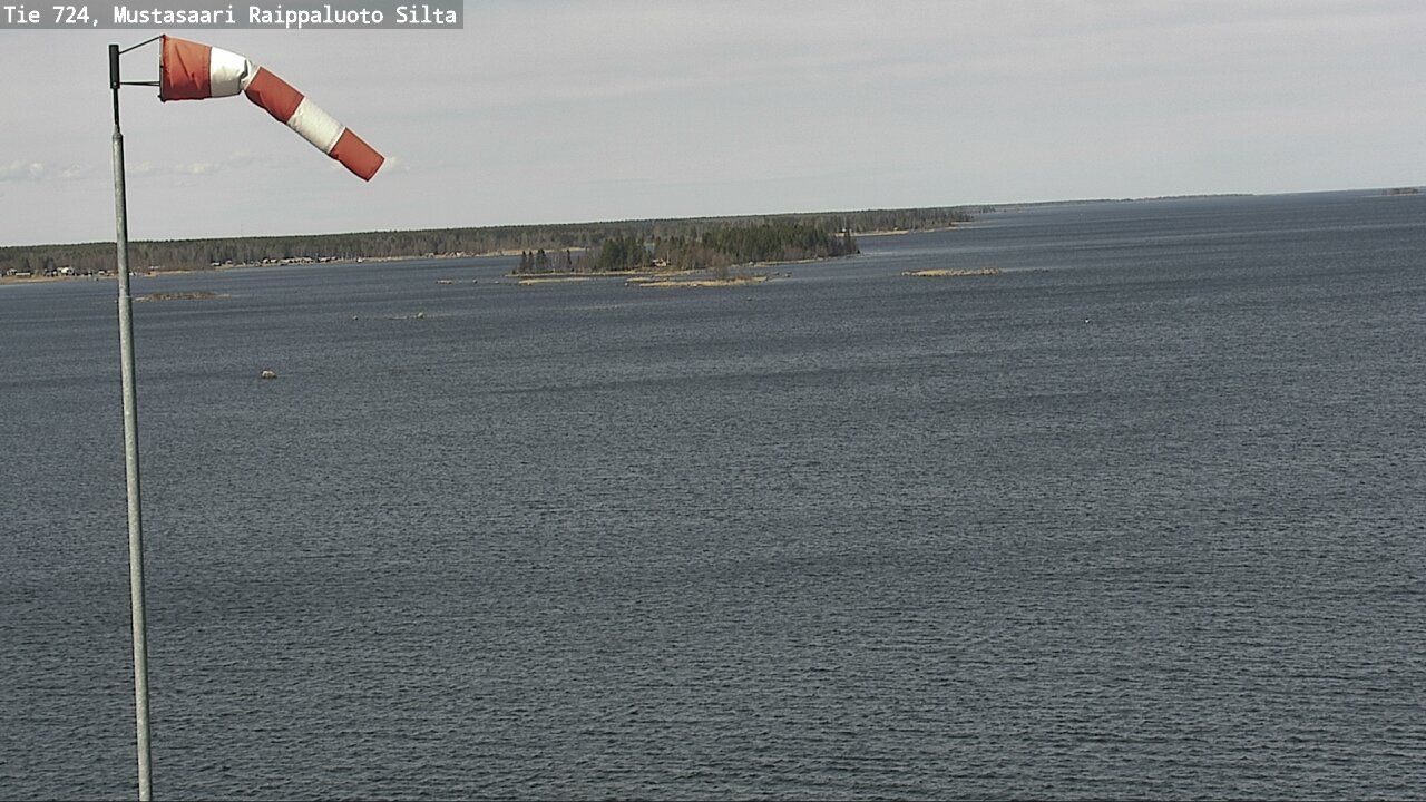 Weather Camera Image Väg 724 Korsholm, Replot, bro, Mustasaari, Pohjanmaa