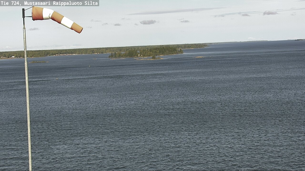 Weather Camera Image Väg 724 Korsholm, Replot, bro, Mustasaari, Pohjanmaa