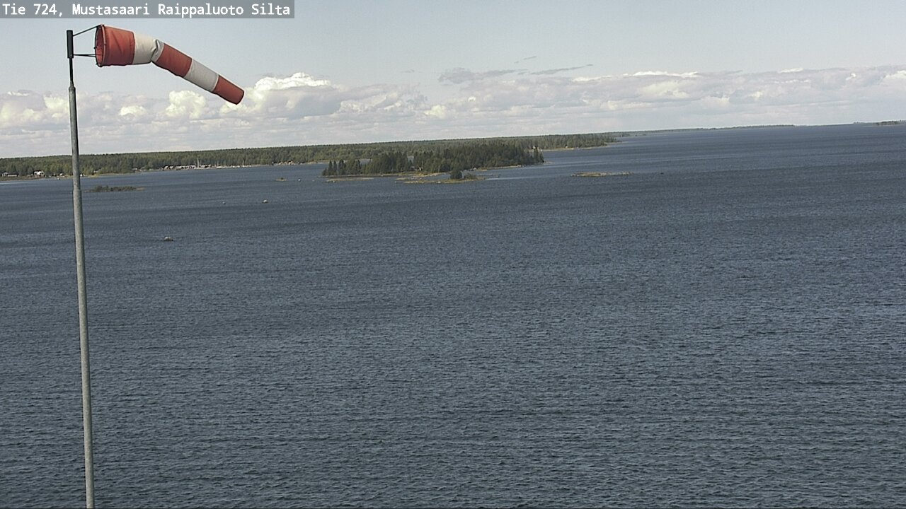 Kelikamerat Kuva Tie 724 Mustasaari, Raippaluoto, silta, Mustasaari, Pohjanmaa