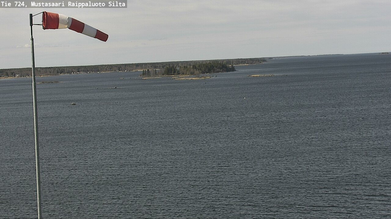 Weather Camera Image Väg 724 Korsholm, Replot, bro, Mustasaari, Pohjanmaa
