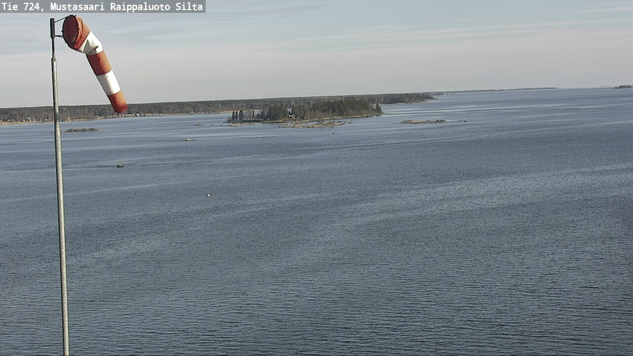 Weather Camera Image Road 724 Mustasaari, Raippaluoto, bridge, Mustasaari, Pohjanmaa