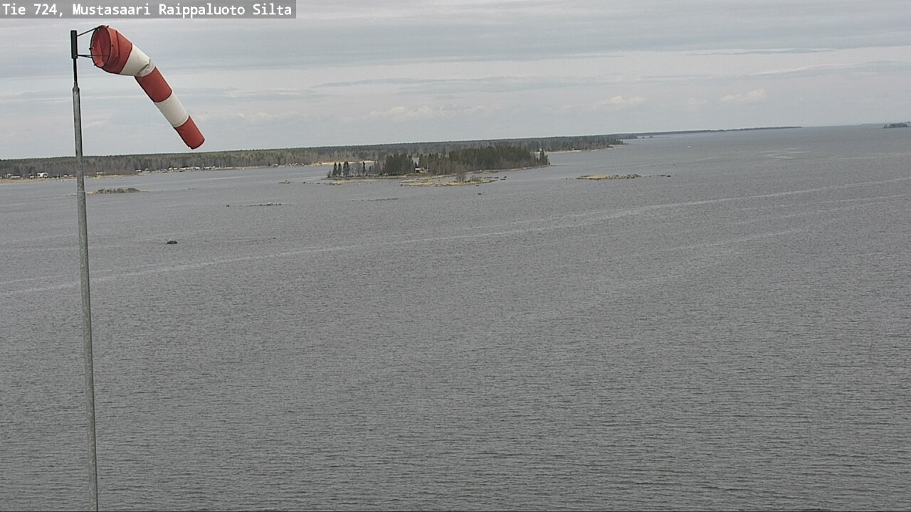 Weather Camera Image Väg 724 Korsholm, Replot, bro, Mustasaari, Pohjanmaa