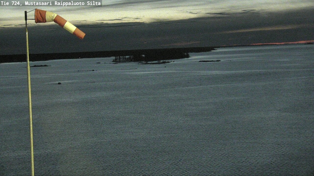 Weather Camera Image Väg 724 Korsholm, Replot, bro, Mustasaari, Pohjanmaa