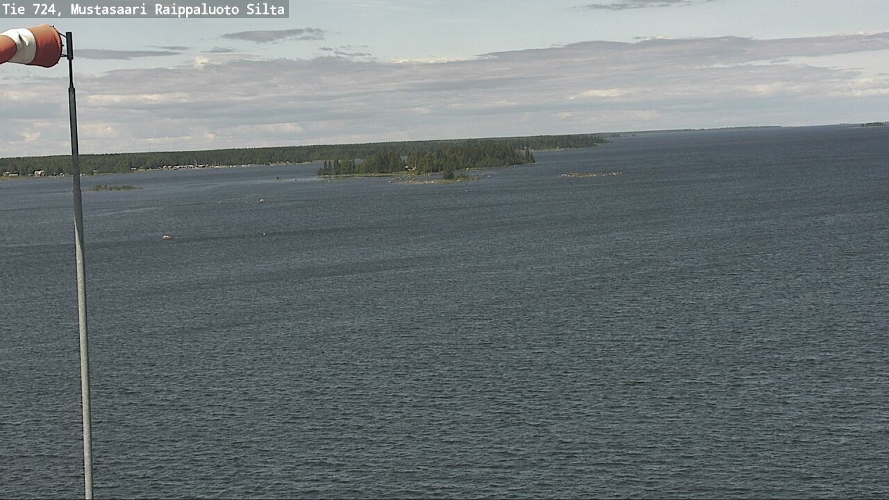 Weather Camera Image Väg 724 Korsholm, Replot, bro, Mustasaari, Pohjanmaa
