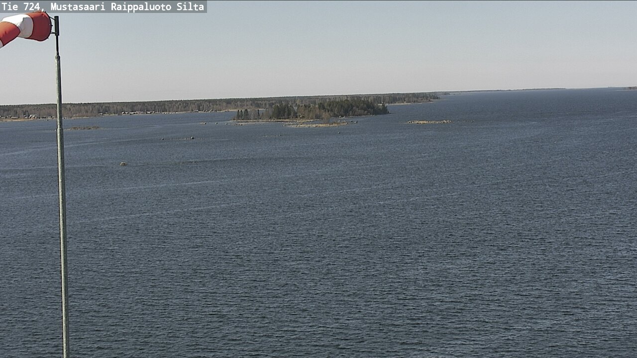 Weather Camera Image Road 724 Mustasaari, Raippaluoto, bridge, Mustasaari, Pohjanmaa