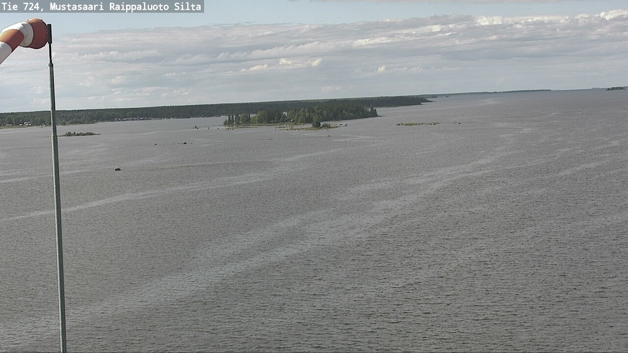 Weather Camera Image Väg 724 Korsholm, Replot, bro, Mustasaari, Pohjanmaa
