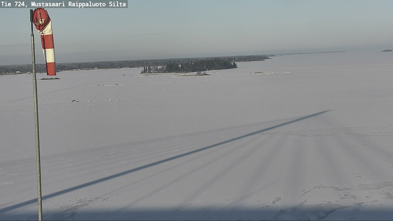 Weather Camera Image Väg 724 Korsholm, Replot, bro, Mustasaari, Pohjanmaa