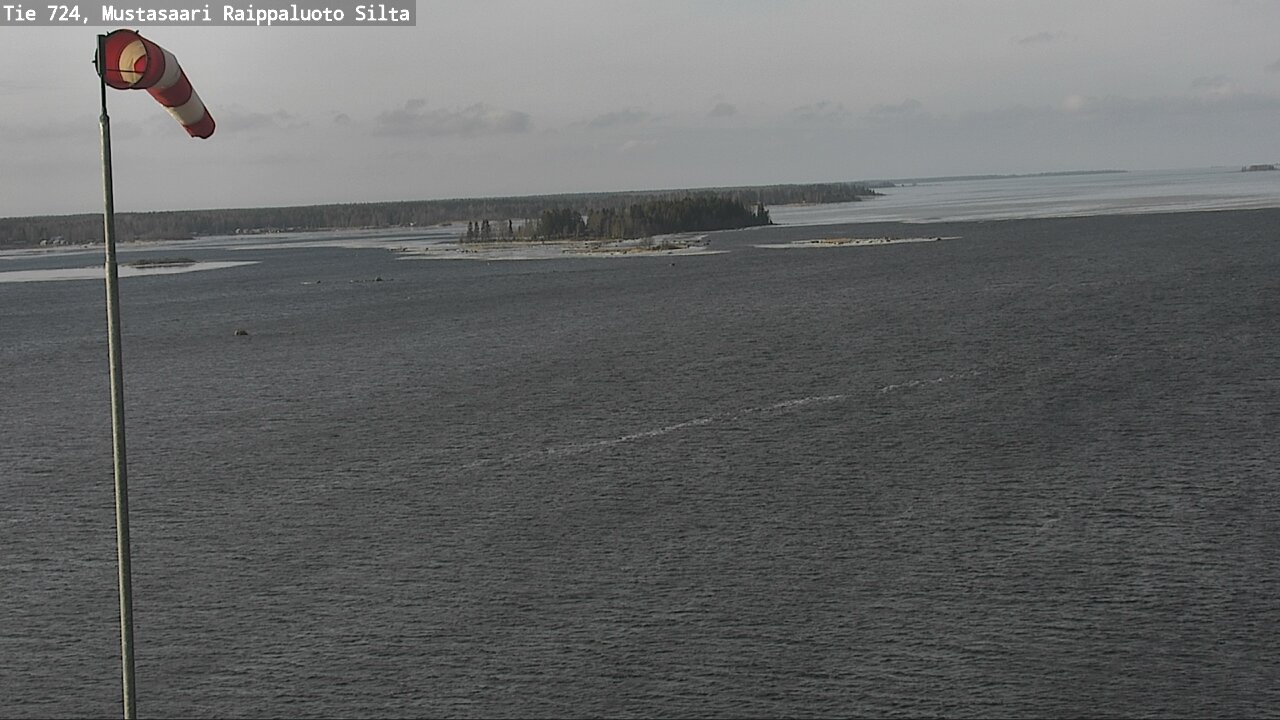 Weather Camera Image Väg 724 Korsholm, Replot, bro, Mustasaari, Pohjanmaa