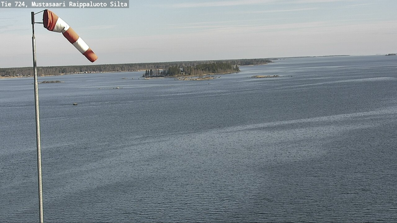 Weather Camera Image Road 724 Mustasaari, Raippaluoto, bridge, Mustasaari, Pohjanmaa