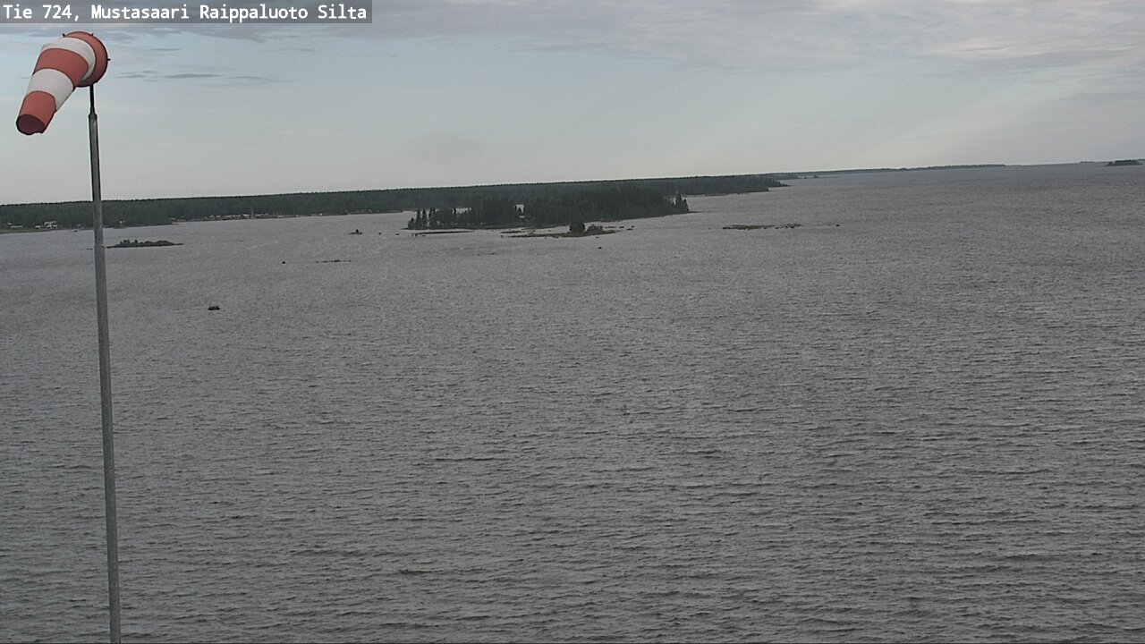 Weather Camera Image Väg 724 Korsholm, Replot, bro, Mustasaari, Pohjanmaa