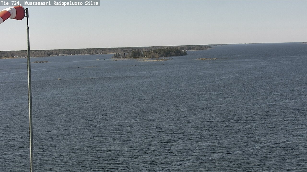 Weather Camera Image Väg 724 Korsholm, Replot, bro, Mustasaari, Pohjanmaa