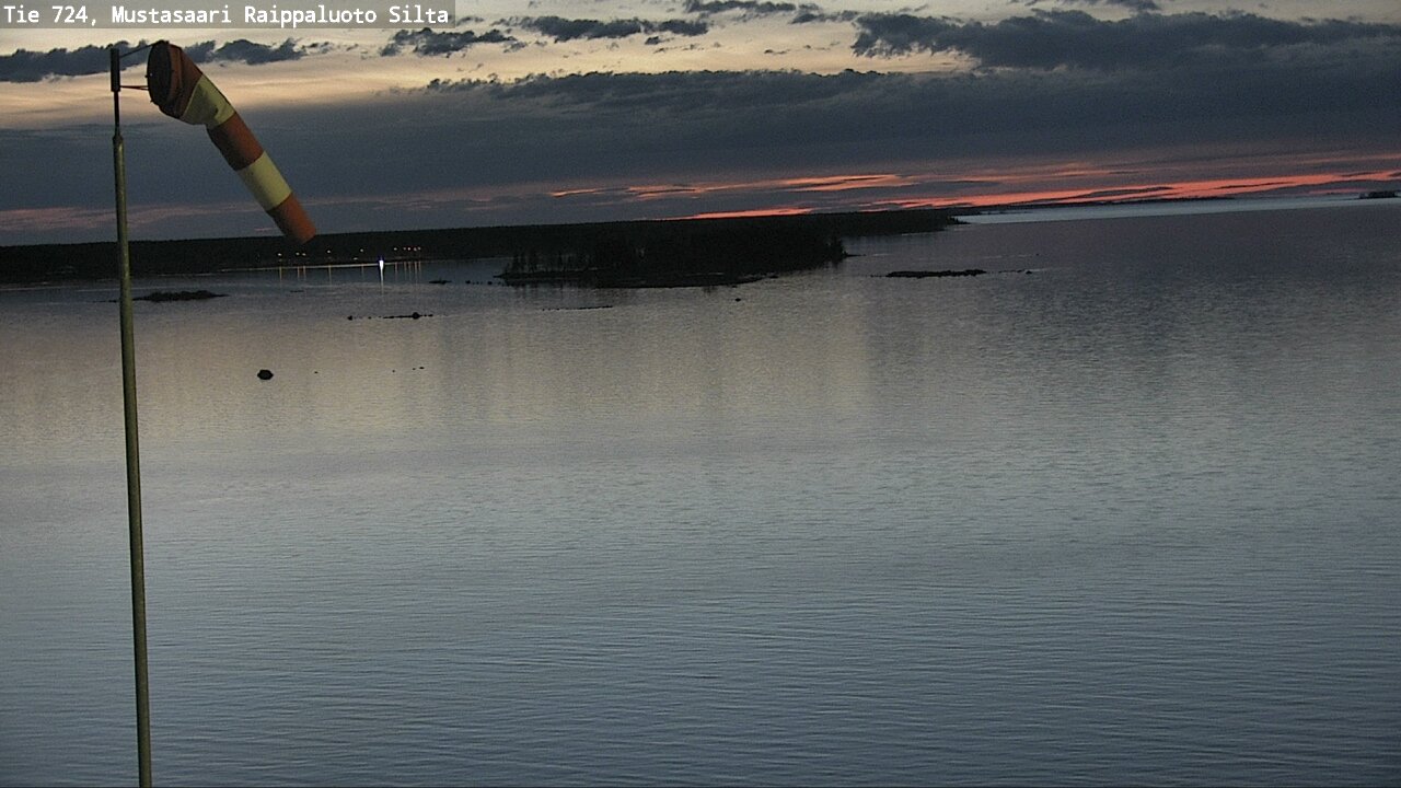 Weather Camera Image Väg 724 Korsholm, Replot, bro, Mustasaari, Pohjanmaa