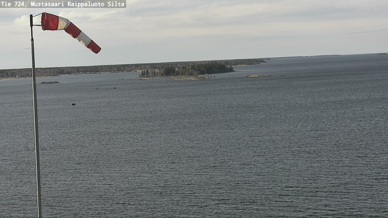 Weather Camera Image Väg 724 Korsholm, Replot, bro, Mustasaari, Pohjanmaa