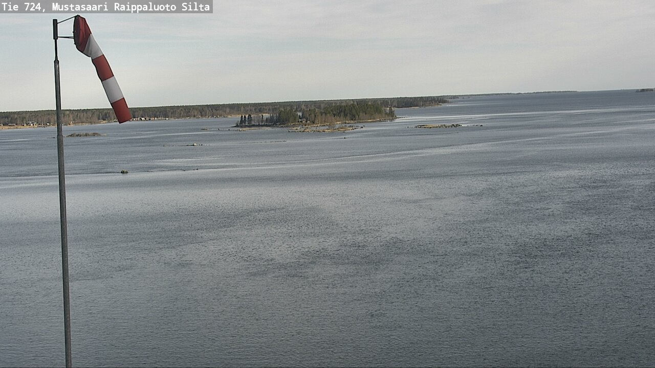 Weather Camera Image Väg 724 Korsholm, Replot, bro, Mustasaari, Pohjanmaa