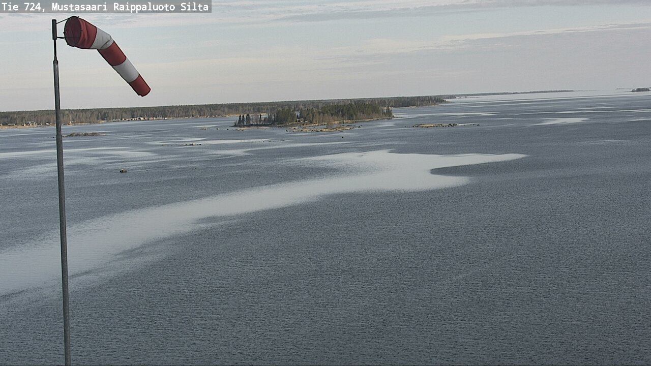 Weather Camera Image Road 724 Mustasaari, Raippaluoto, bridge, Mustasaari, Pohjanmaa