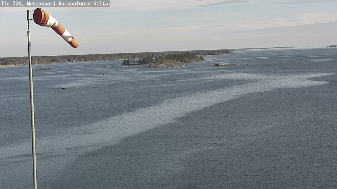 Weather Camera Image Road 724 Mustasaari, Raippaluoto, bridge, Mustasaari, Pohjanmaa