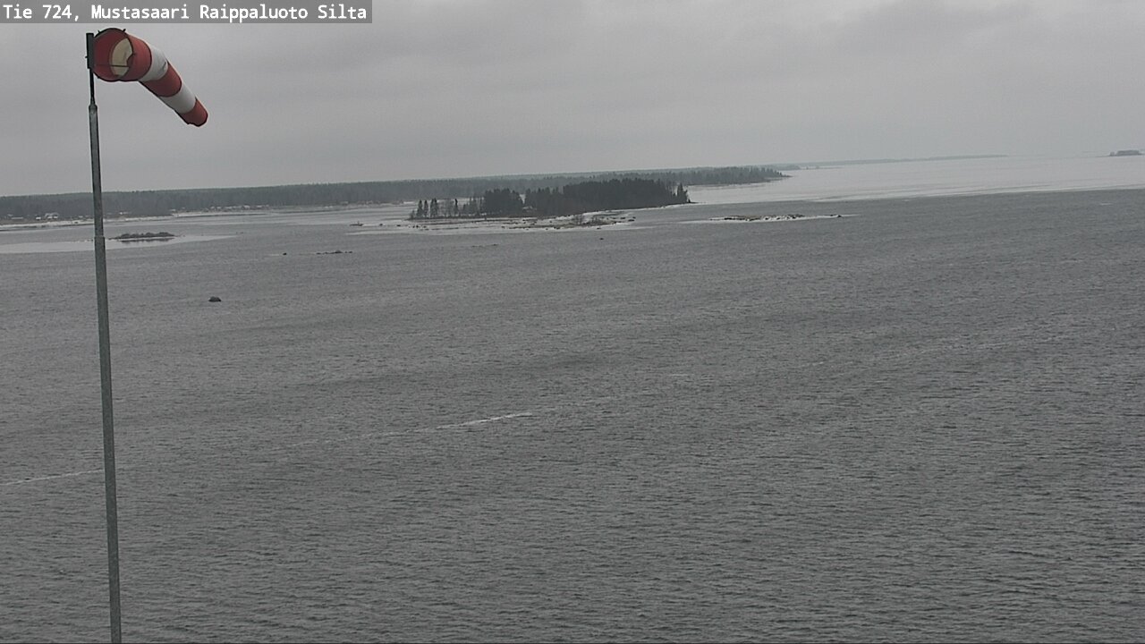 Weather Camera Image Road 724 Mustasaari, Raippaluoto, bridge, Mustasaari, Pohjanmaa