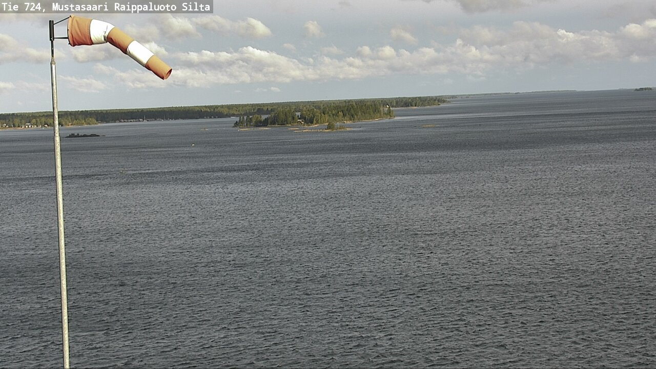 Weather Camera Image Väg 724 Korsholm, Replot, bro, Mustasaari, Pohjanmaa