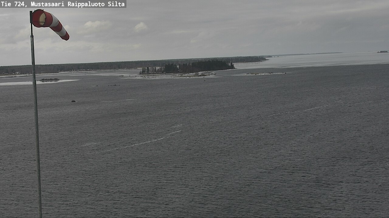 Weather Camera Image Road 724 Mustasaari, Raippaluoto, bridge, Mustasaari, Pohjanmaa