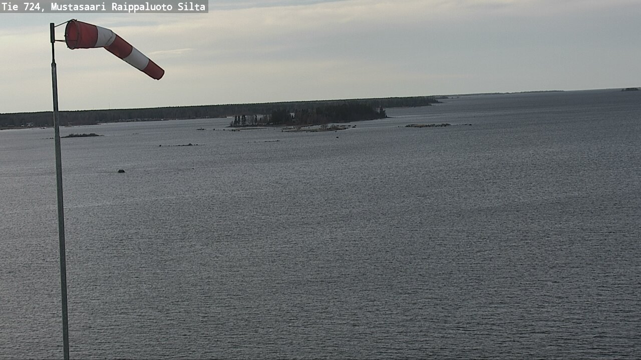 Weather Camera Image Väg 724 Korsholm, Replot, bro, Mustasaari, Pohjanmaa