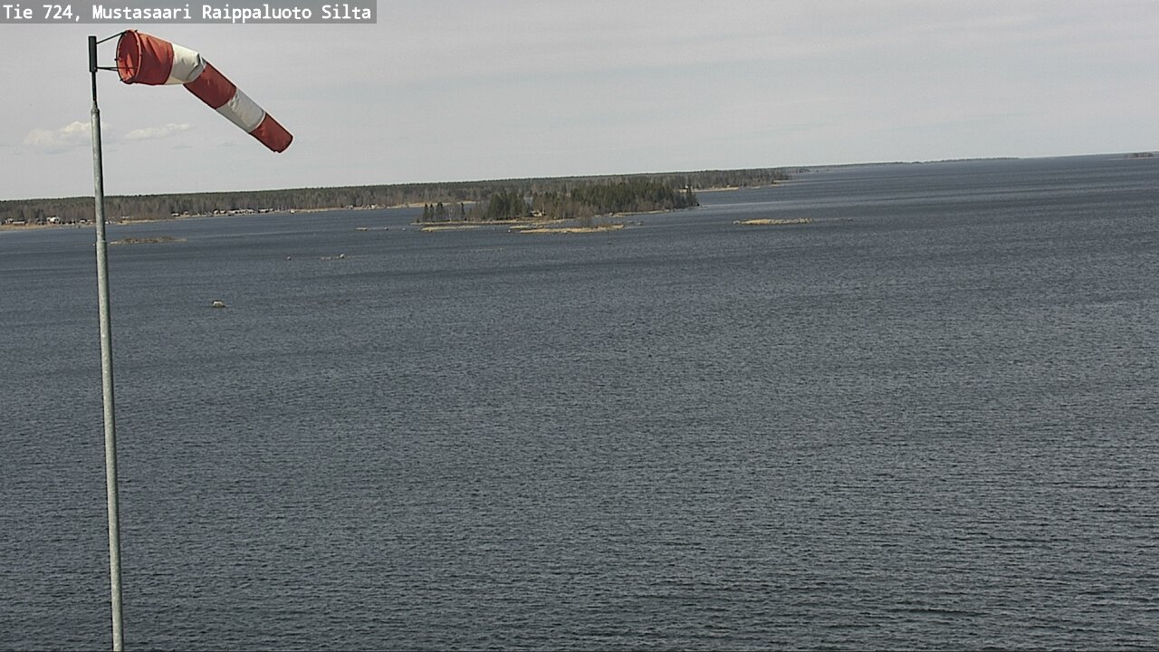 Weather Camera Image Väg 724 Korsholm, Replot, bro, Mustasaari, Pohjanmaa