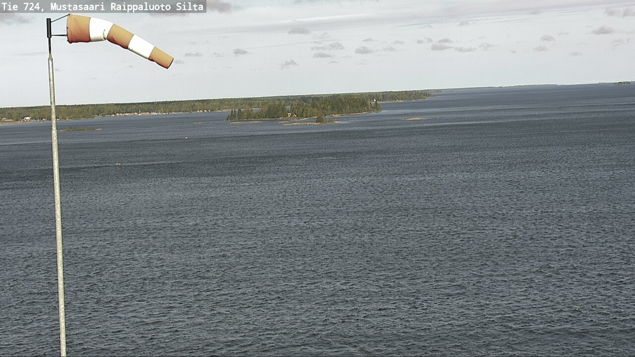 Weather Camera Image Väg 724 Korsholm, Replot, bro, Mustasaari, Pohjanmaa