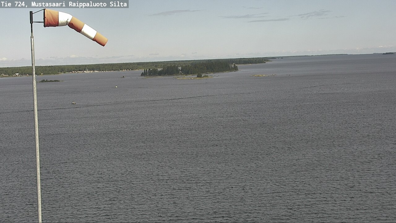 Kelikamerat Kuva Tie 724 Mustasaari, Raippaluoto, silta, Mustasaari, Pohjanmaa