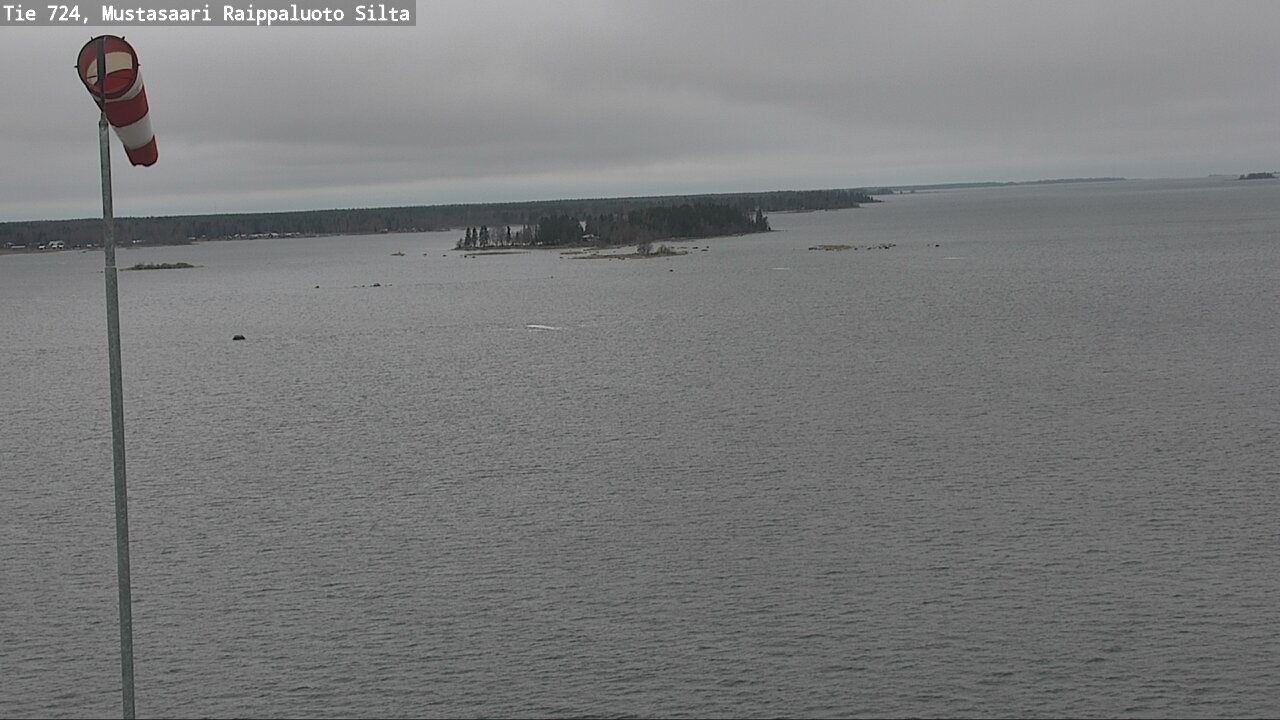 Kelikamerat Kuva Tie 724 Mustasaari, Raippaluoto, silta, Mustasaari, Pohjanmaa