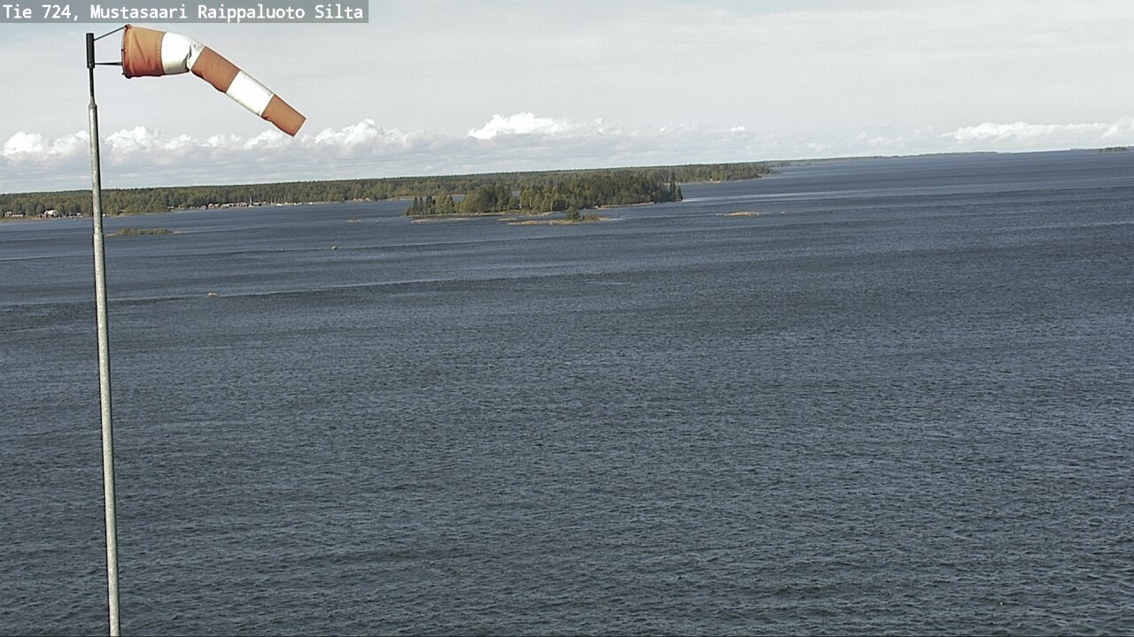 Weather Camera Image Väg 724 Korsholm, Replot, bro, Mustasaari, Pohjanmaa