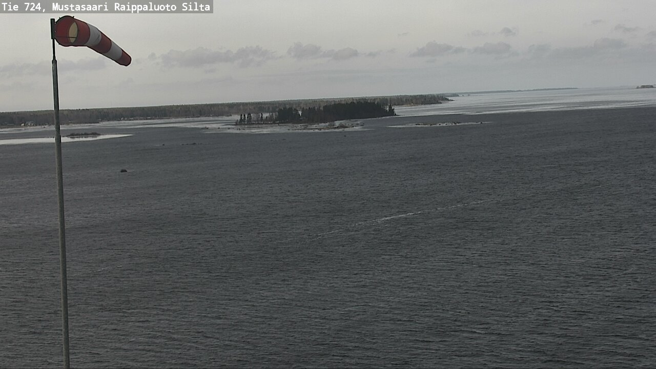 Weather Camera Image Väg 724 Korsholm, Replot, bro, Mustasaari, Pohjanmaa