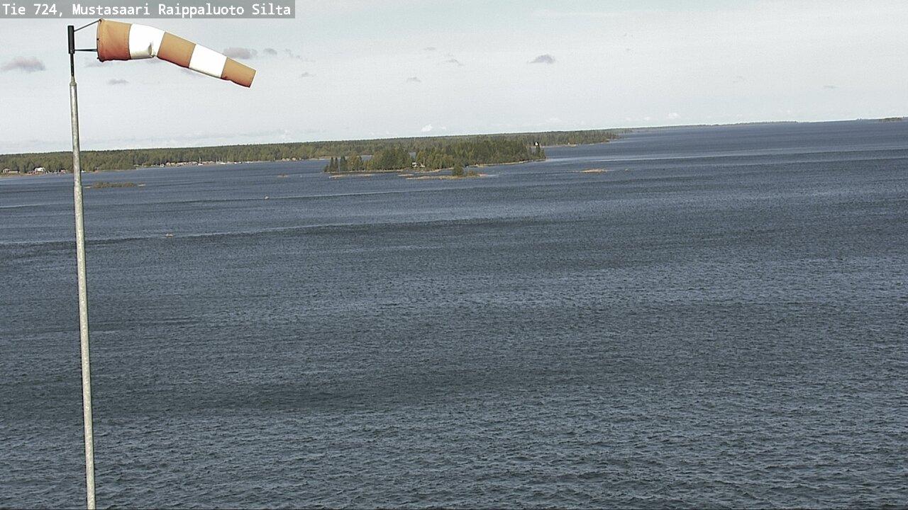 Weather Camera Image Väg 724 Korsholm, Replot, bro, Mustasaari, Pohjanmaa