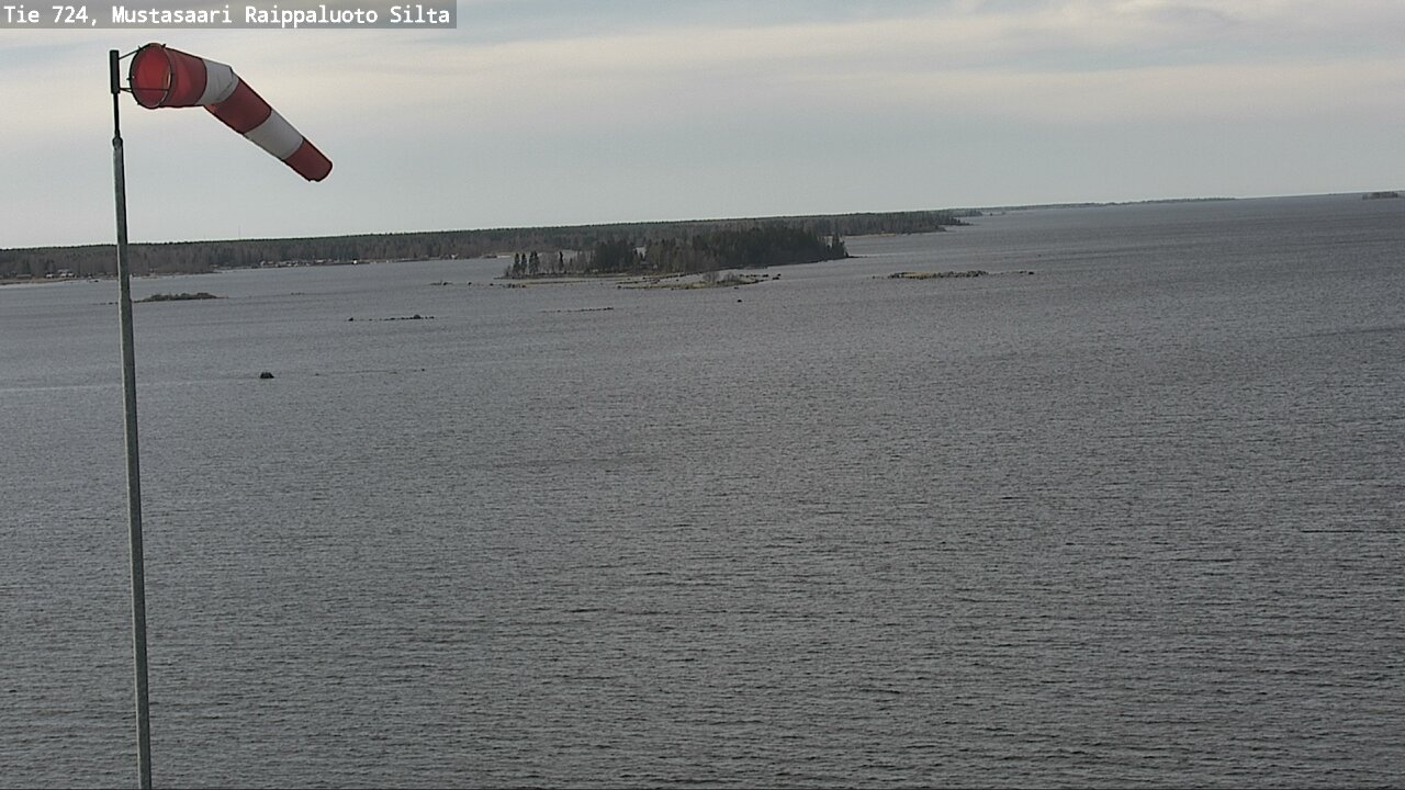 Weather Camera Image Väg 724 Korsholm, Replot, bro, Mustasaari, Pohjanmaa