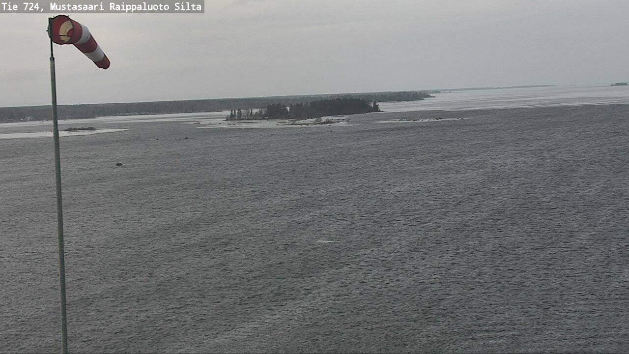 Weather Camera Image Väg 724 Korsholm, Replot, bro, Mustasaari, Pohjanmaa