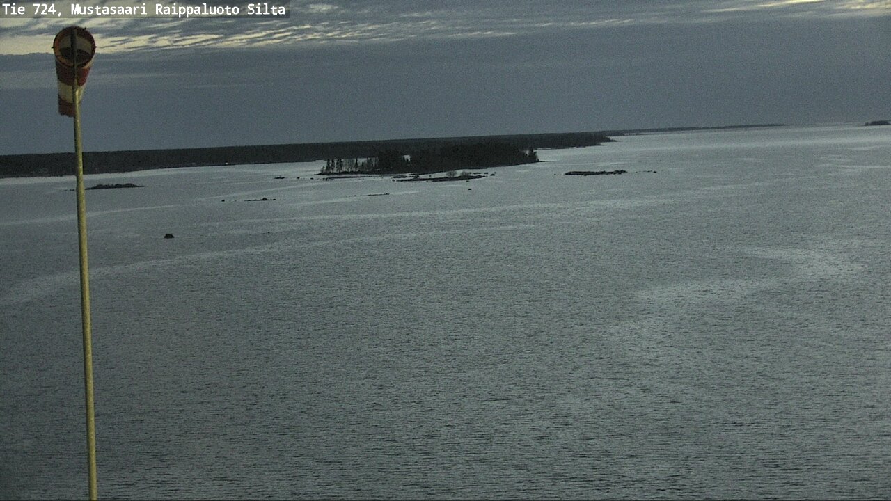 Weather Camera Image Väg 724 Korsholm, Replot, bro, Mustasaari, Pohjanmaa