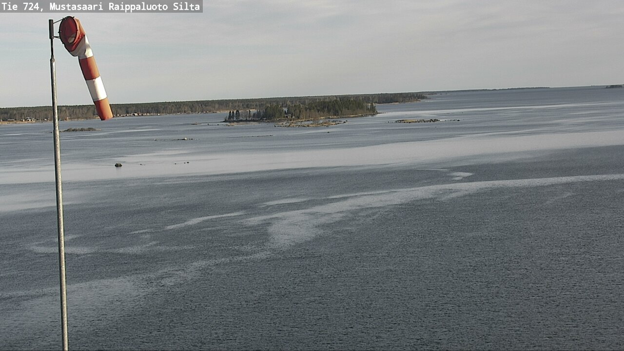 Weather Camera Image Väg 724 Korsholm, Replot, bro, Mustasaari, Pohjanmaa