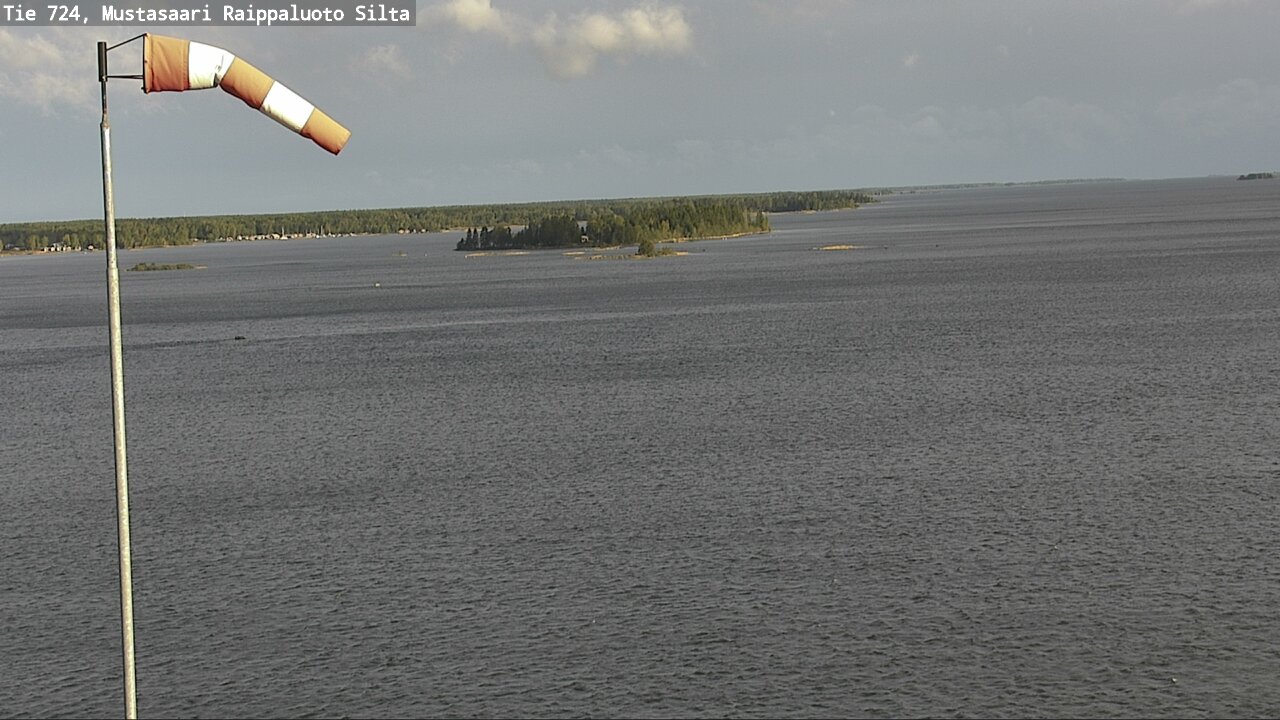 Weather Camera Image Road 724 Mustasaari, Raippaluoto, bridge, Mustasaari, Pohjanmaa