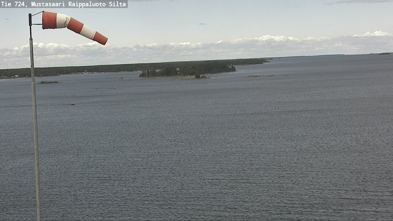 Kelikamerat Kuva Tie 724 Mustasaari, Raippaluoto, silta, Mustasaari, Pohjanmaa