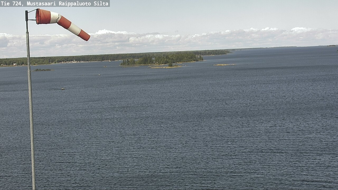 Kelikamerat Kuva Tie 724 Mustasaari, Raippaluoto, silta, Mustasaari, Pohjanmaa