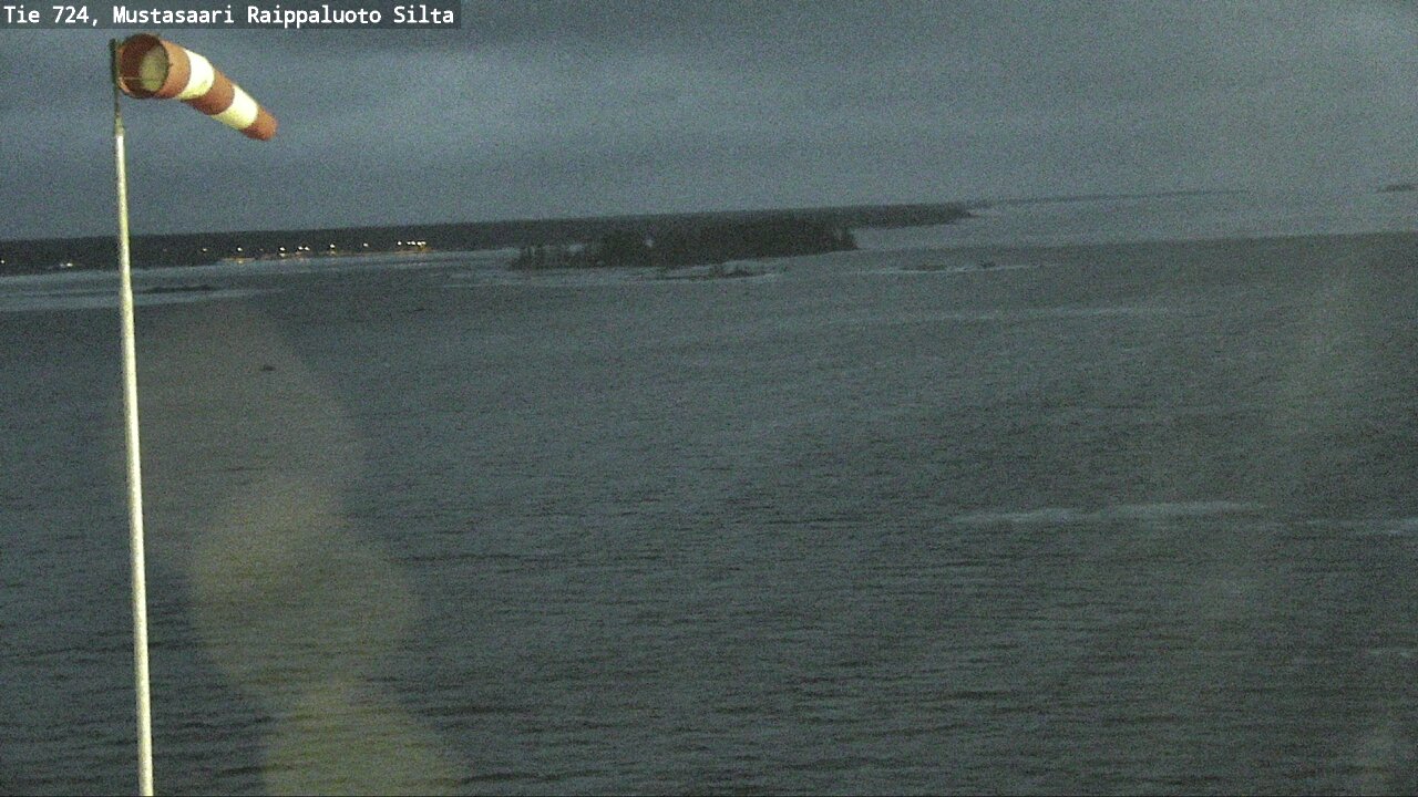 Weather Camera Image Road 724 Mustasaari, Raippaluoto, bridge, Mustasaari, Pohjanmaa