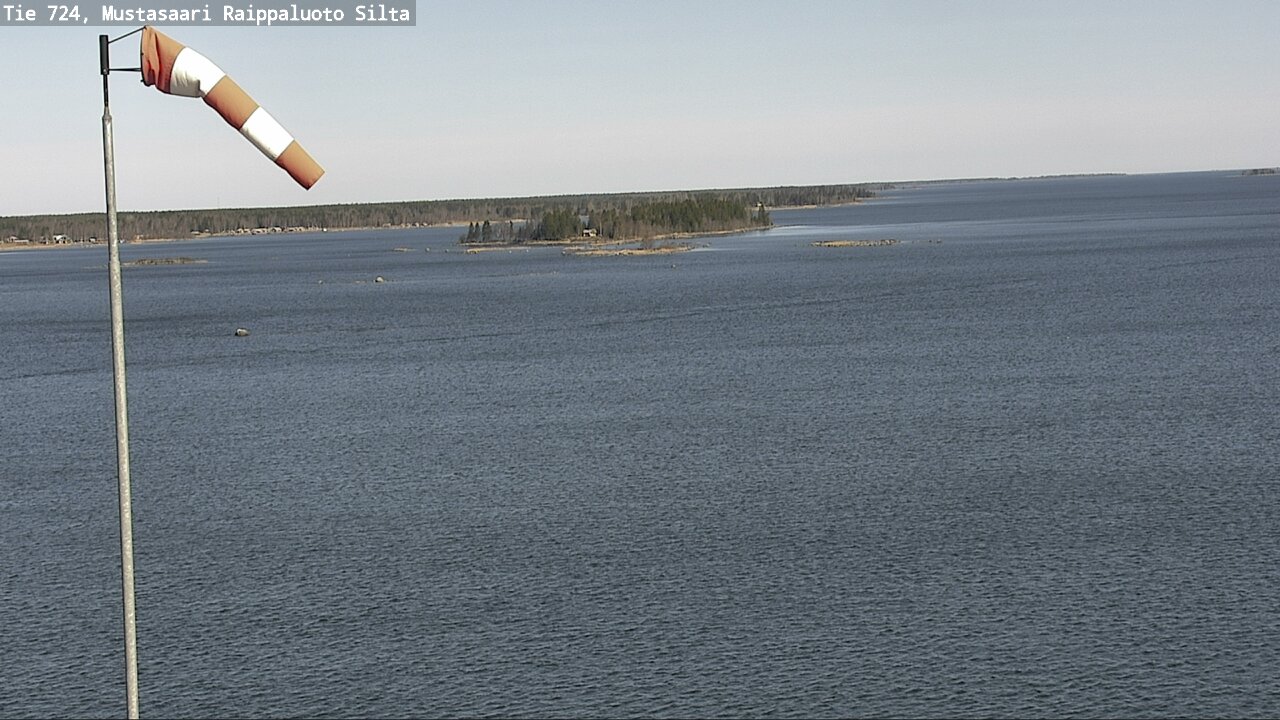 Weather Camera Image Väg 724 Korsholm, Replot, bro, Mustasaari, Pohjanmaa