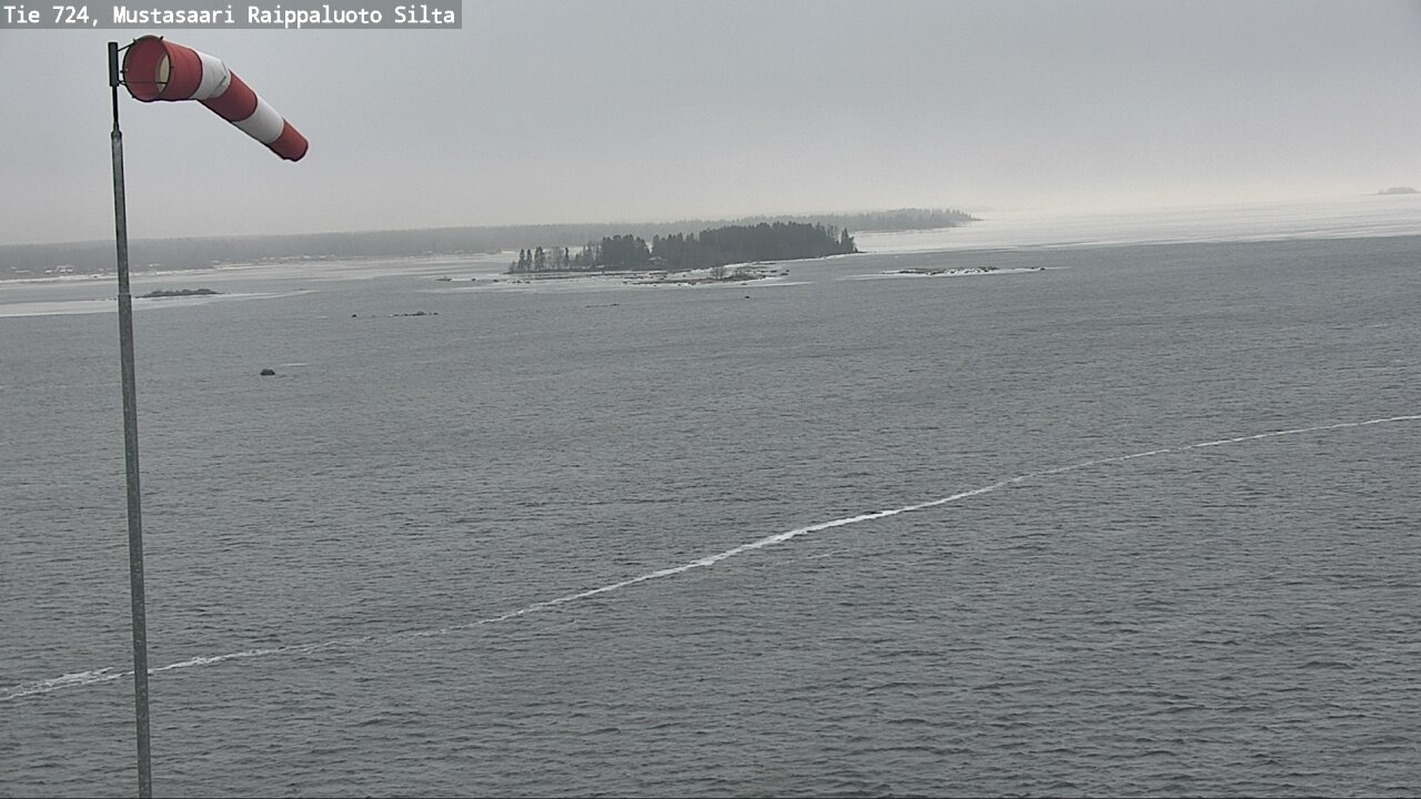 Kelikamerat Kuva Tie 724 Mustasaari, Raippaluoto, silta, Mustasaari, Pohjanmaa