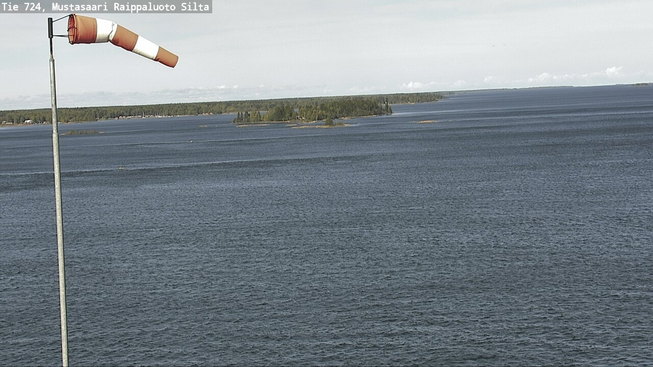 Weather Camera Image Väg 724 Korsholm, Replot, bro, Mustasaari, Pohjanmaa