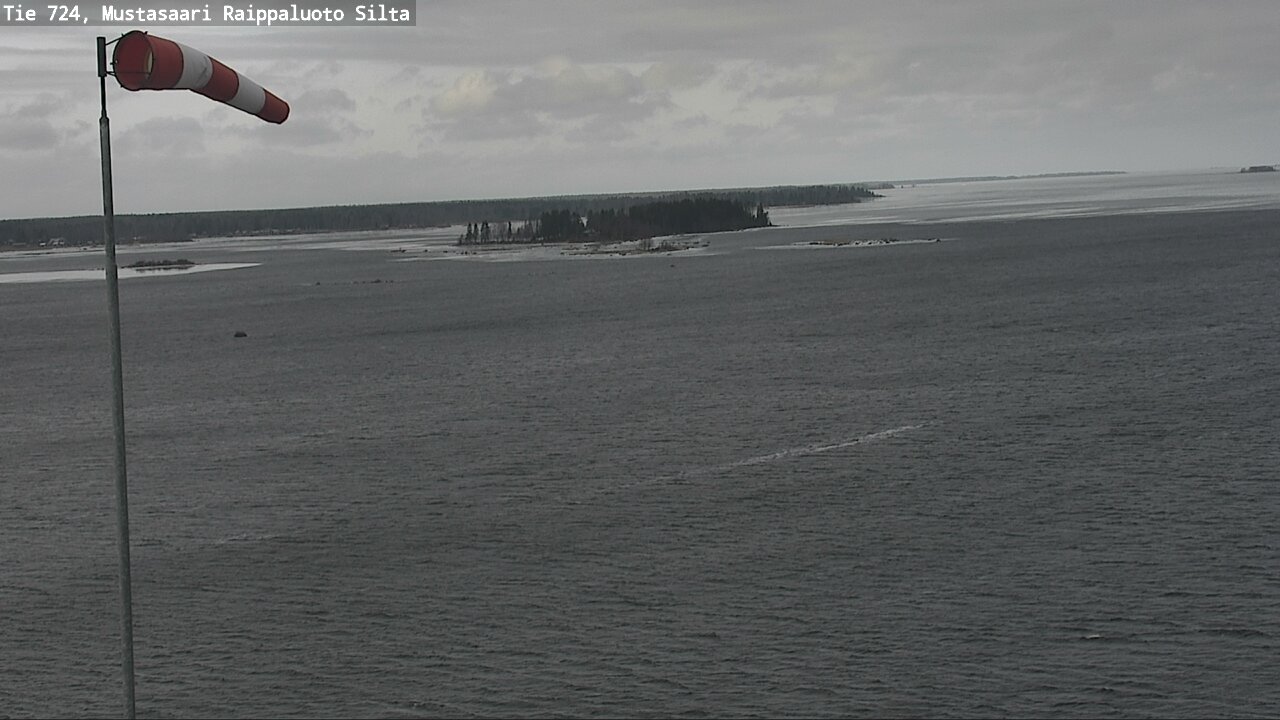 Weather Camera Image Väg 724 Korsholm, Replot, bro, Mustasaari, Pohjanmaa