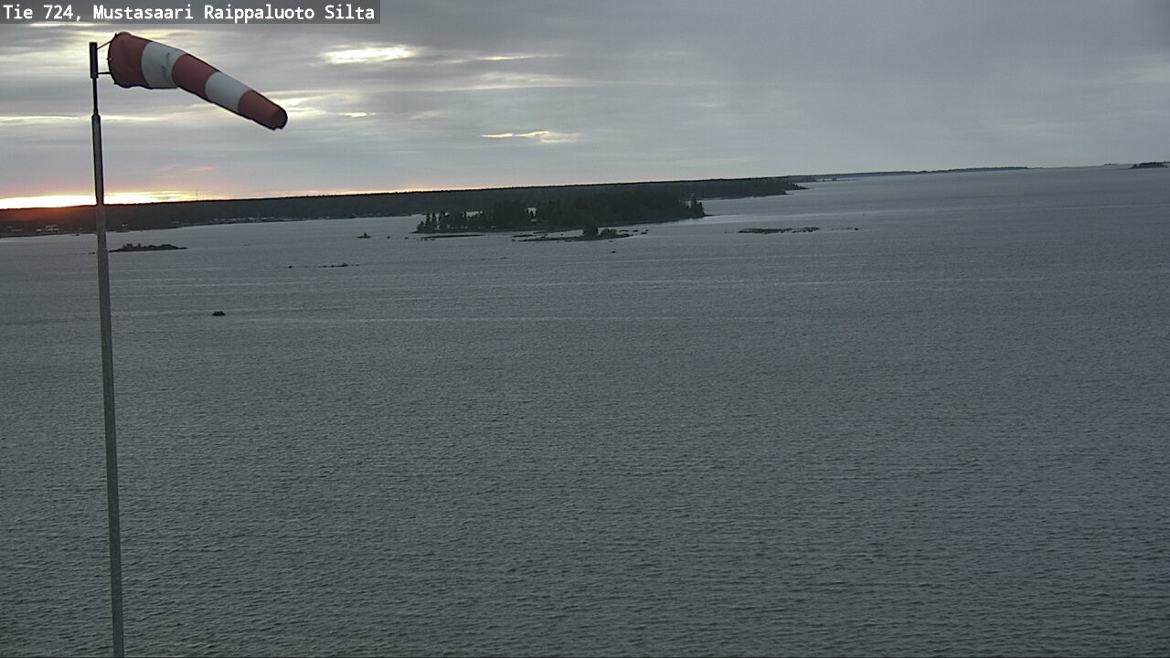 Kelikamerat Kuva Tie 724 Mustasaari, Raippaluoto, silta, Mustasaari, Pohjanmaa