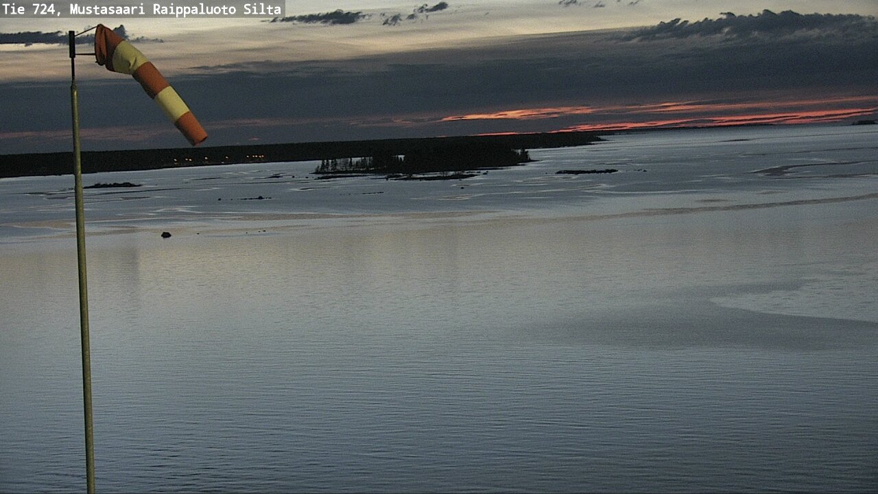 Weather Camera Image Väg 724 Korsholm, Replot, bro, Mustasaari, Pohjanmaa