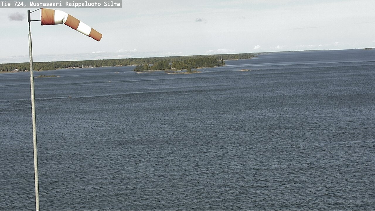 Weather Camera Image Väg 724 Korsholm, Replot, bro, Mustasaari, Pohjanmaa