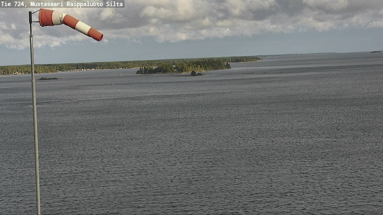 Weather Camera Image Väg 724 Korsholm, Replot, bro, Mustasaari, Pohjanmaa