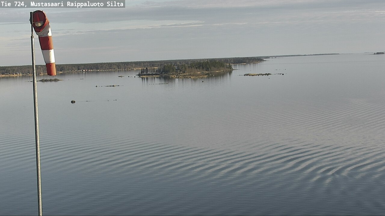 Weather Camera Image Road 724 Mustasaari, Raippaluoto, bridge, Mustasaari, Pohjanmaa