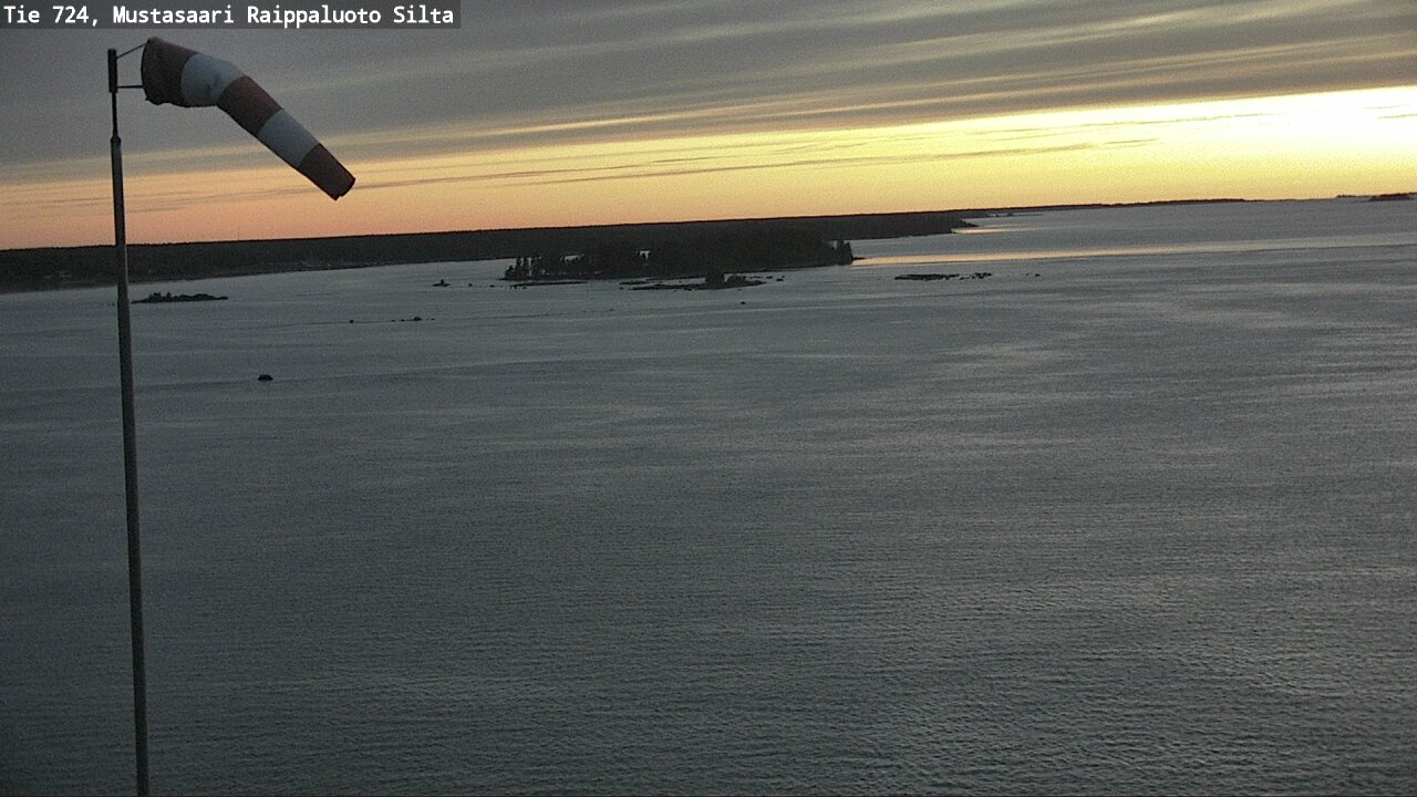 Weather Camera Image Road 724 Mustasaari, Raippaluoto, bridge, Mustasaari, Pohjanmaa
